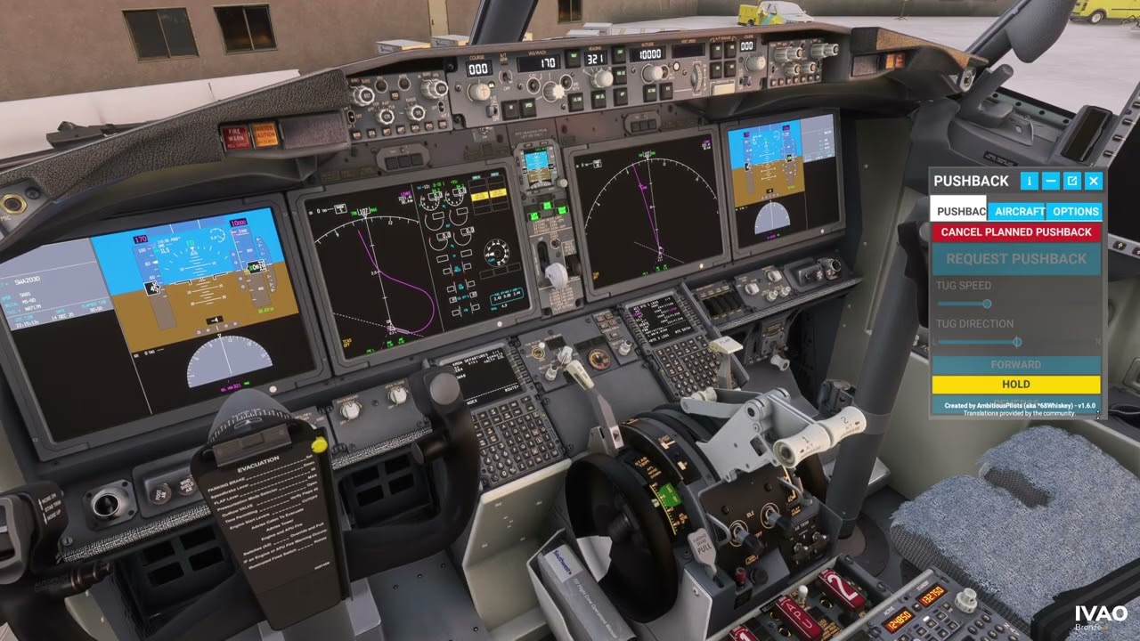 737 MAX 8 | KMDW → KCMH | Voo Noturno a partir de Chicago