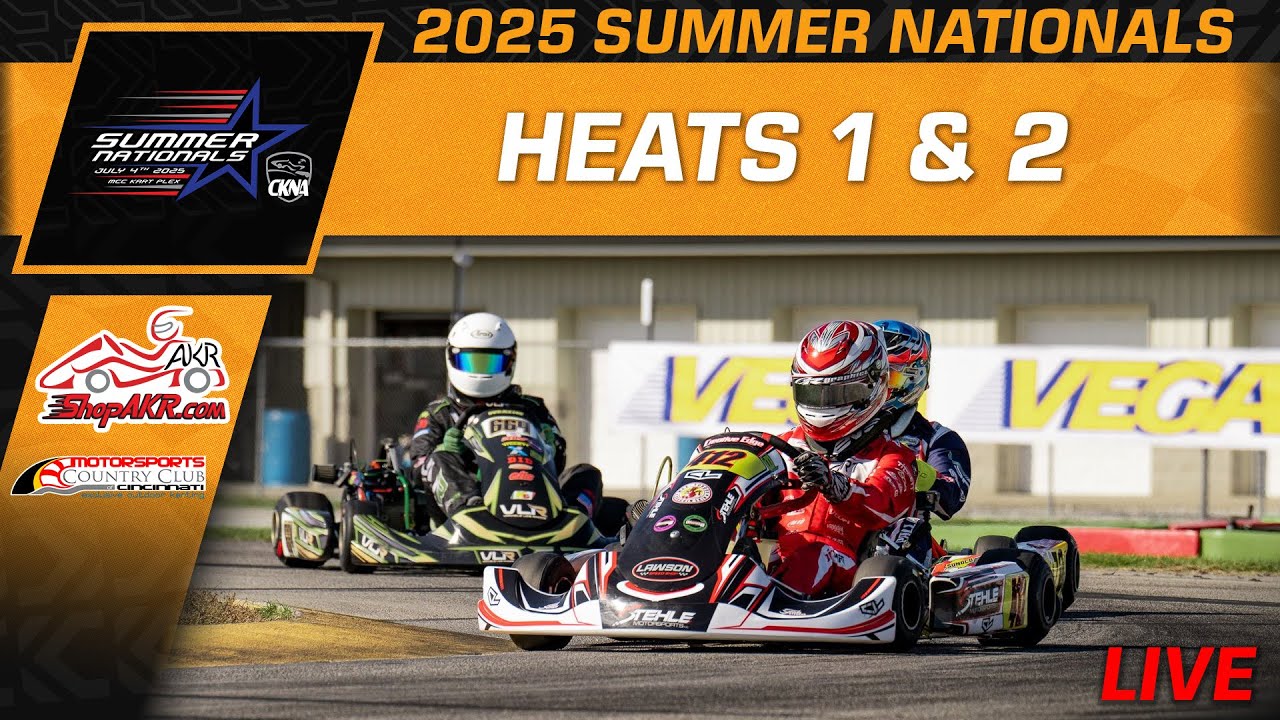 2025 CKNA Summer Nationals | Cincinnati, OH | Heats 1 & 2