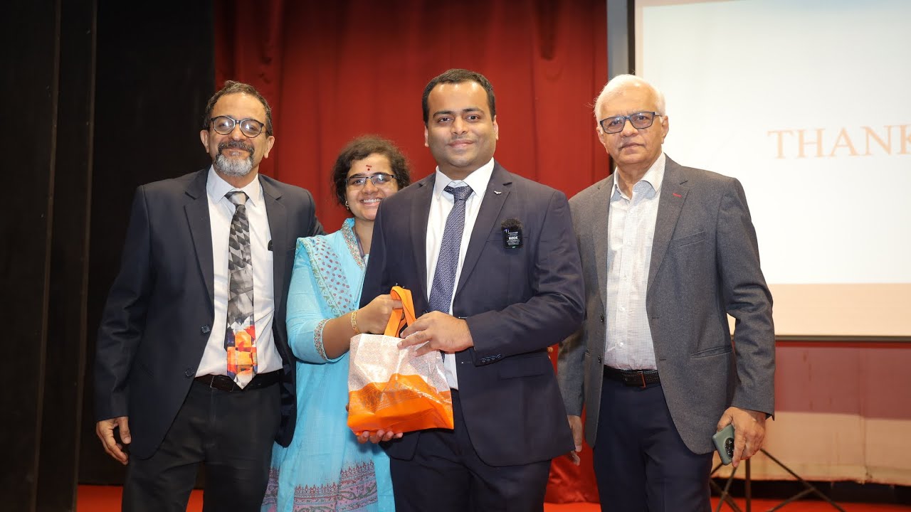 Dr. Seetharaman Iyer & Sanjana Seetharaman Iyer welcomed at IPS #School #Psychiatry #Seminar 2025 