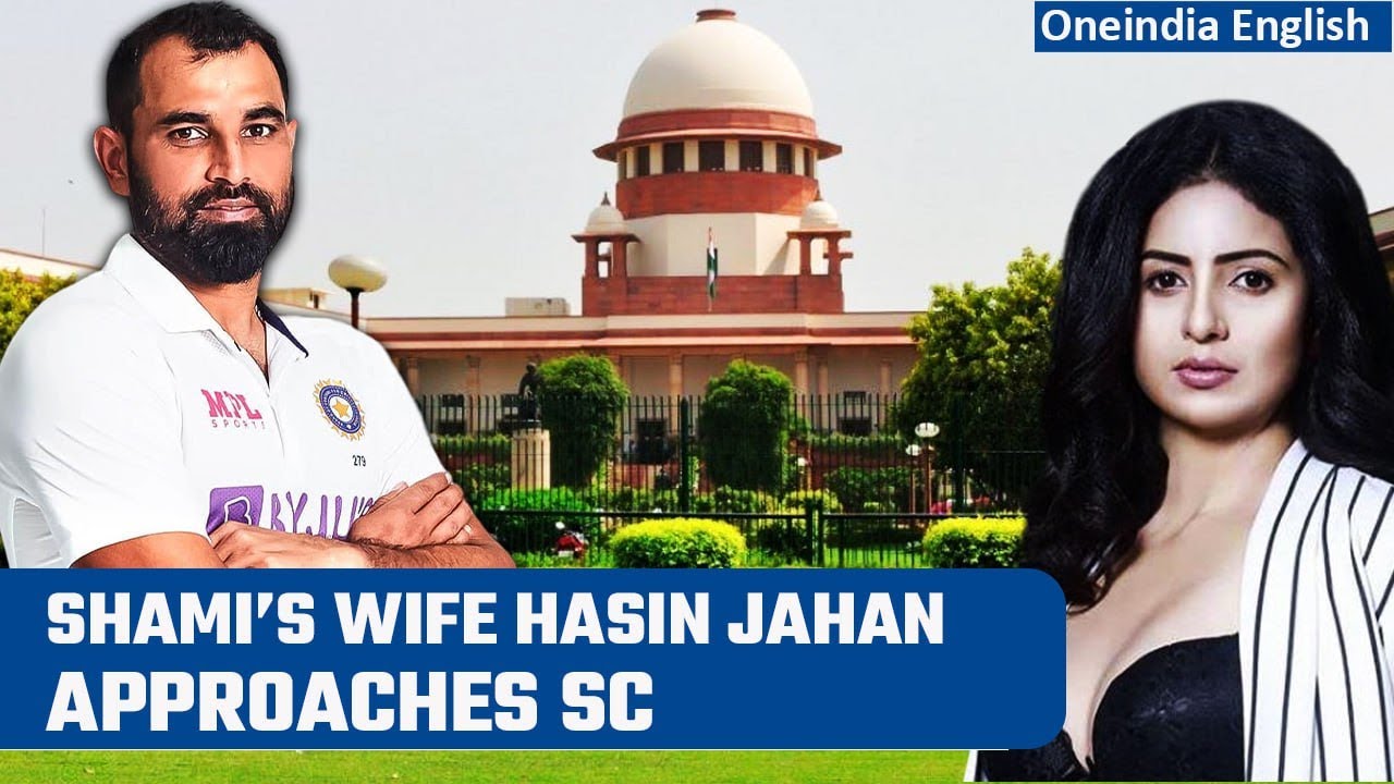 Mohammed Shami&rsquo;s wife Hasin Jahan approaches SC, accuses him of dowry | Oneindia News