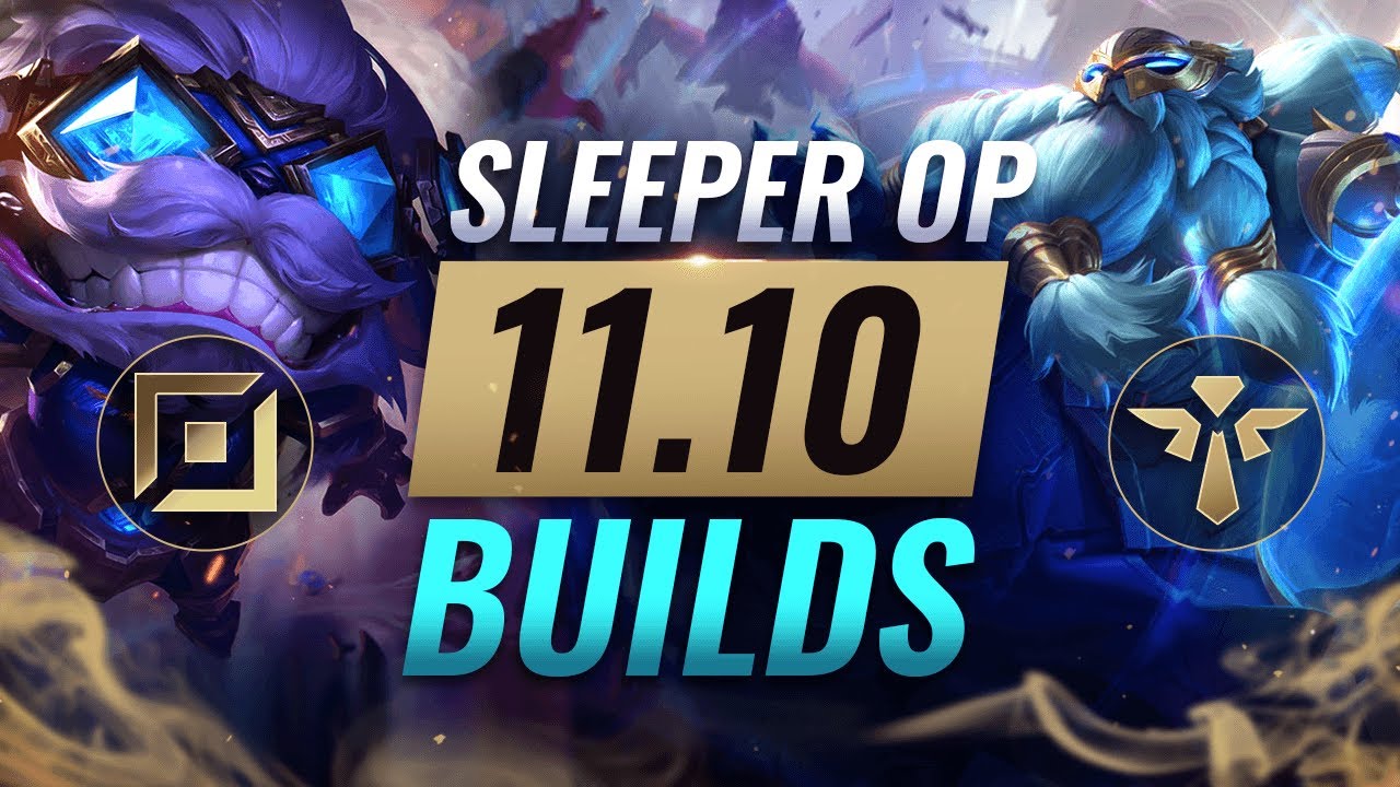5 NEW Sleeper OP Picks & Builds Almost NOBODY USES in Patch 11.10 - League of Legends Season 11