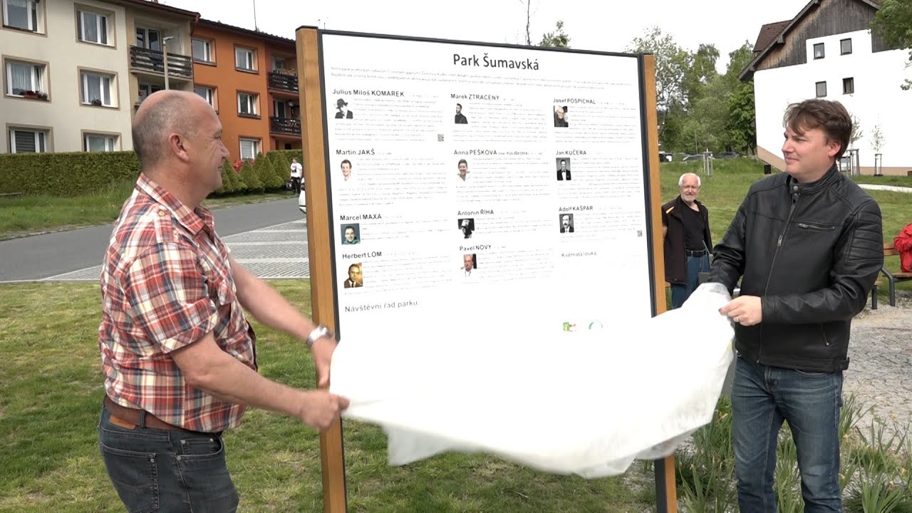 Park Šumavská v Železné Rudě