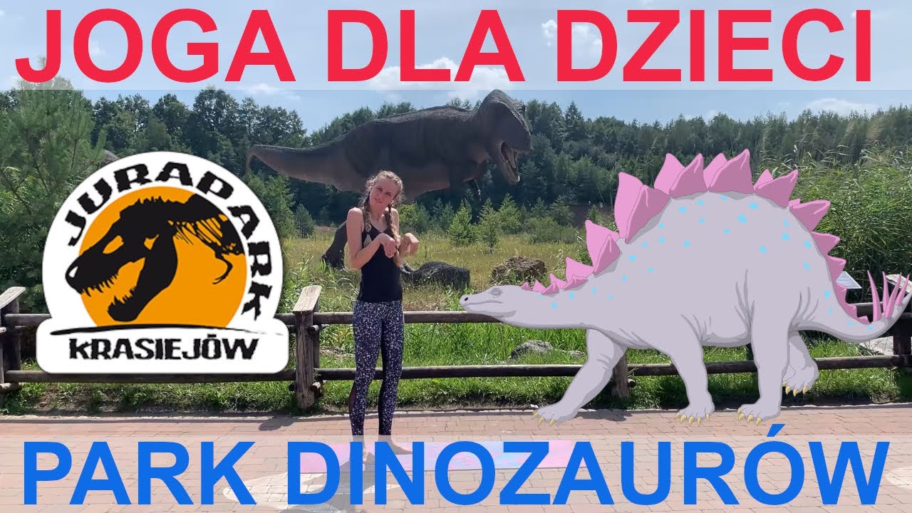 Joga dla dzieci | Park Dinozaurów 🦖 + Konkurs! 🎁 | Zajęcia jogi dla dzieci od 3 do 7 lat | JuraPark