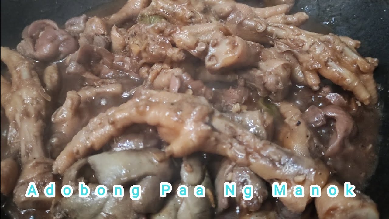 Filipinofood. Adobong paa Ng Manok. #pinoy #pinoyfood 