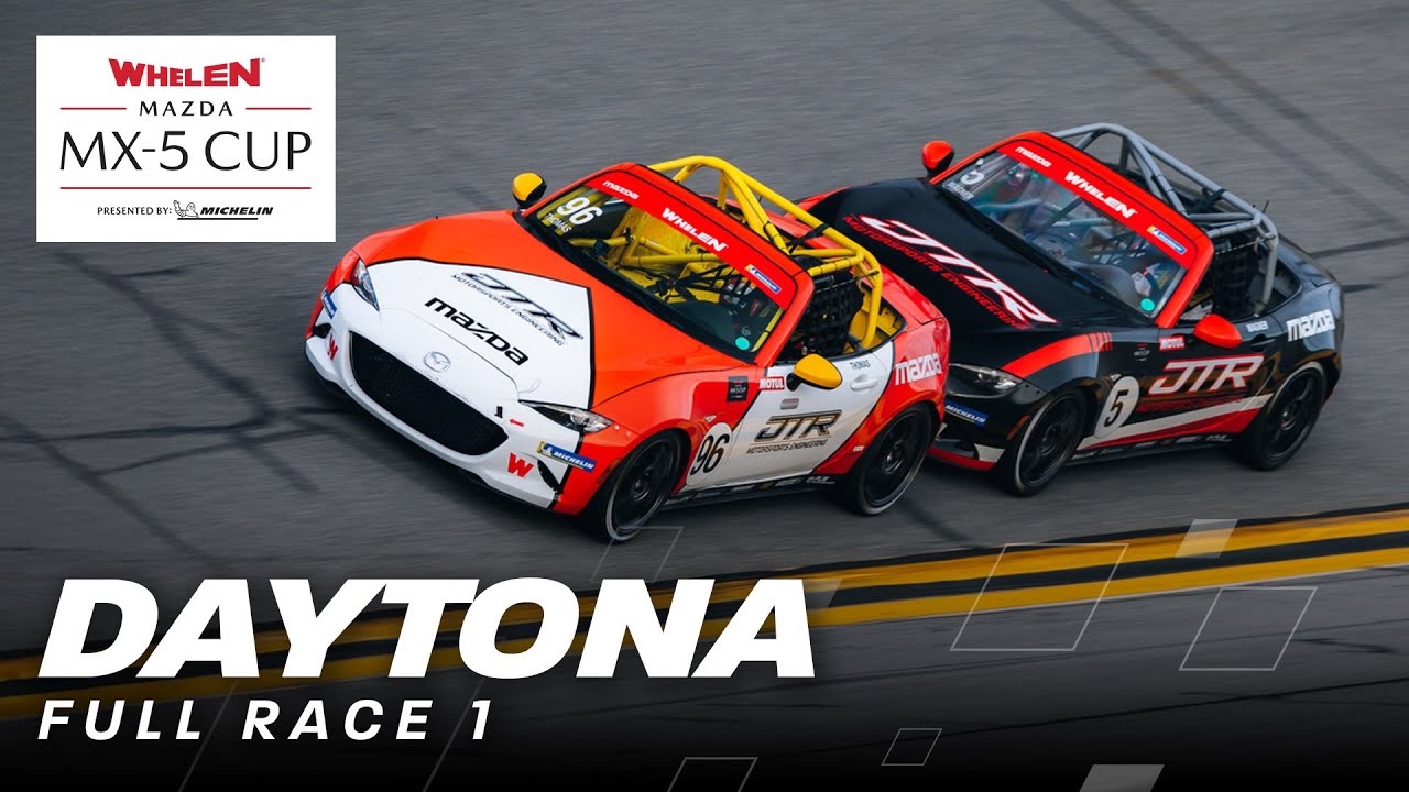 2026 IMSA Whelen Mazda MX-5 Cup at Daytona International Speedway | Race 1 | Daytona Beach, Florida