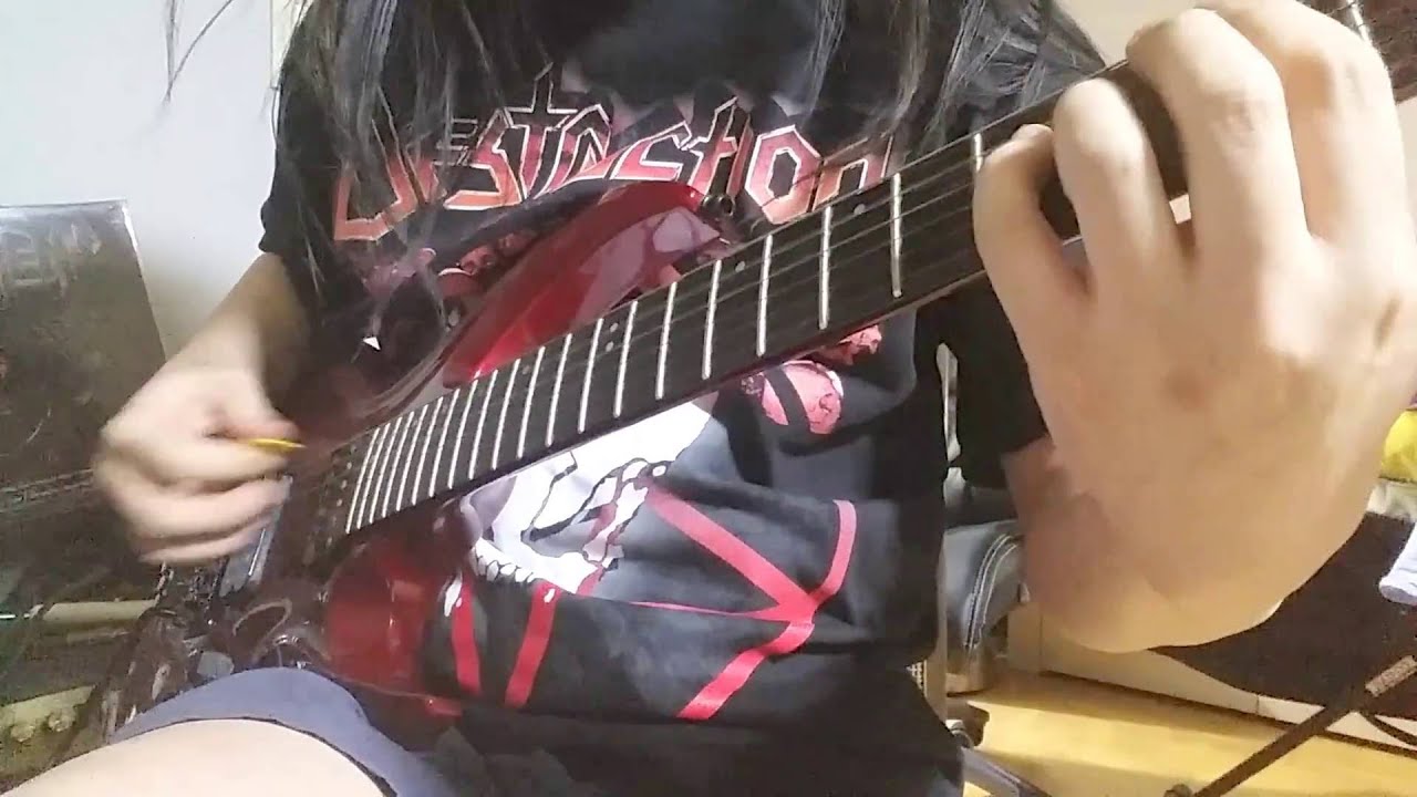 Destruction - United By Hatred   Guitar Cover