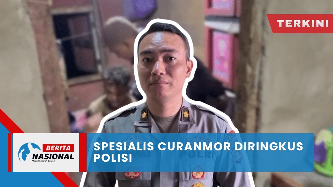 Berita Nasional Terkini | Spesialis Curanmor Diringkus Polisi