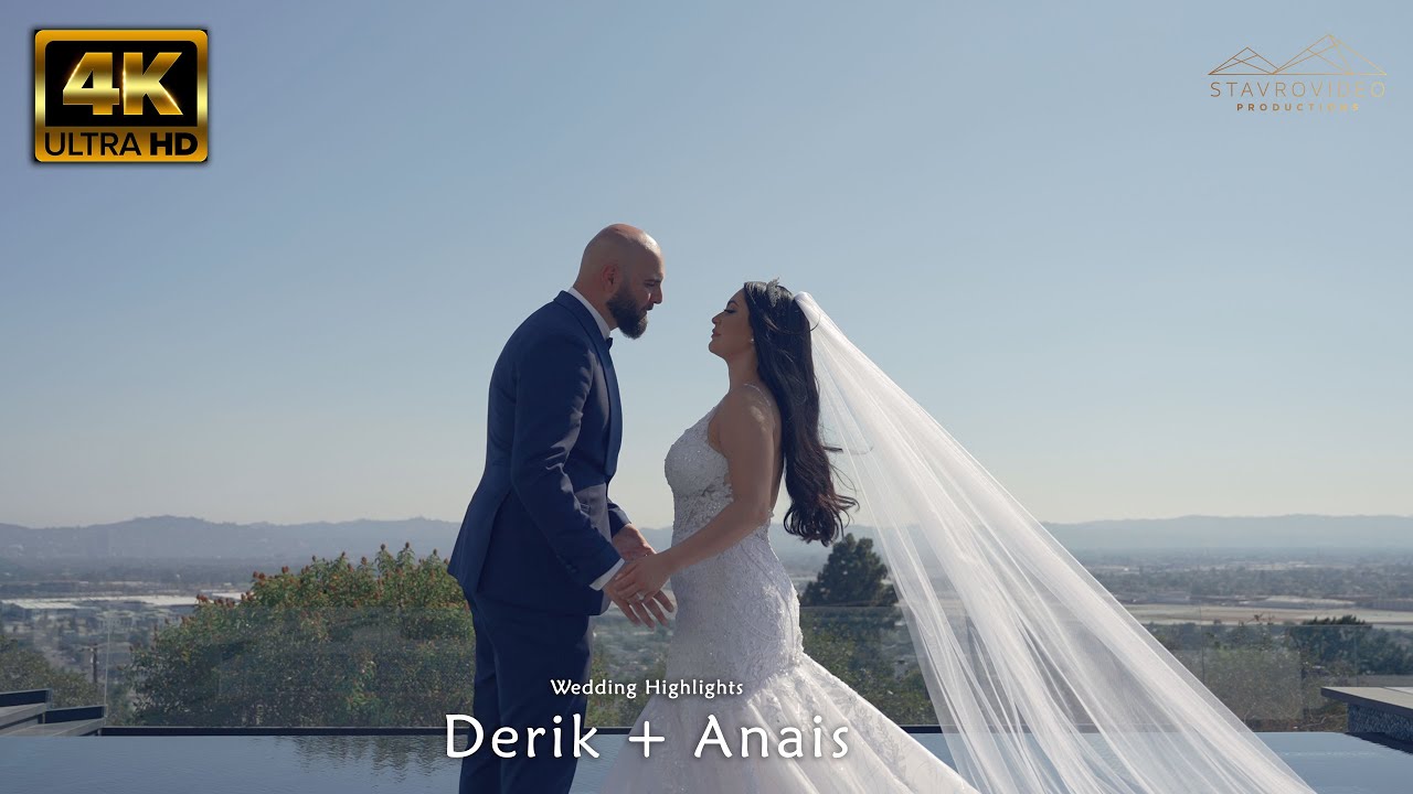 Derik + Anais Wedding 4K UHD in Palladio hall st Leon Church and Edmore Place
