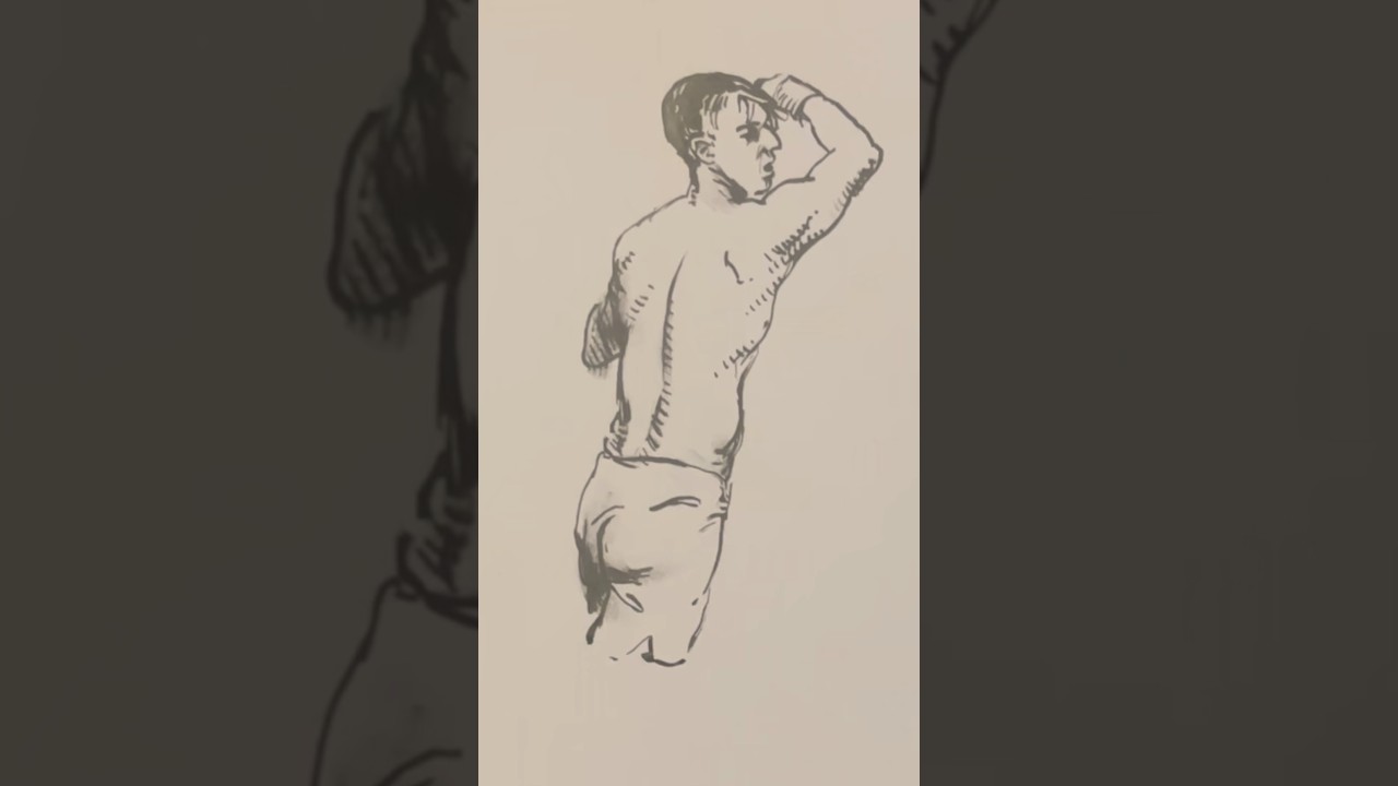 Figure study from Pinterest 
