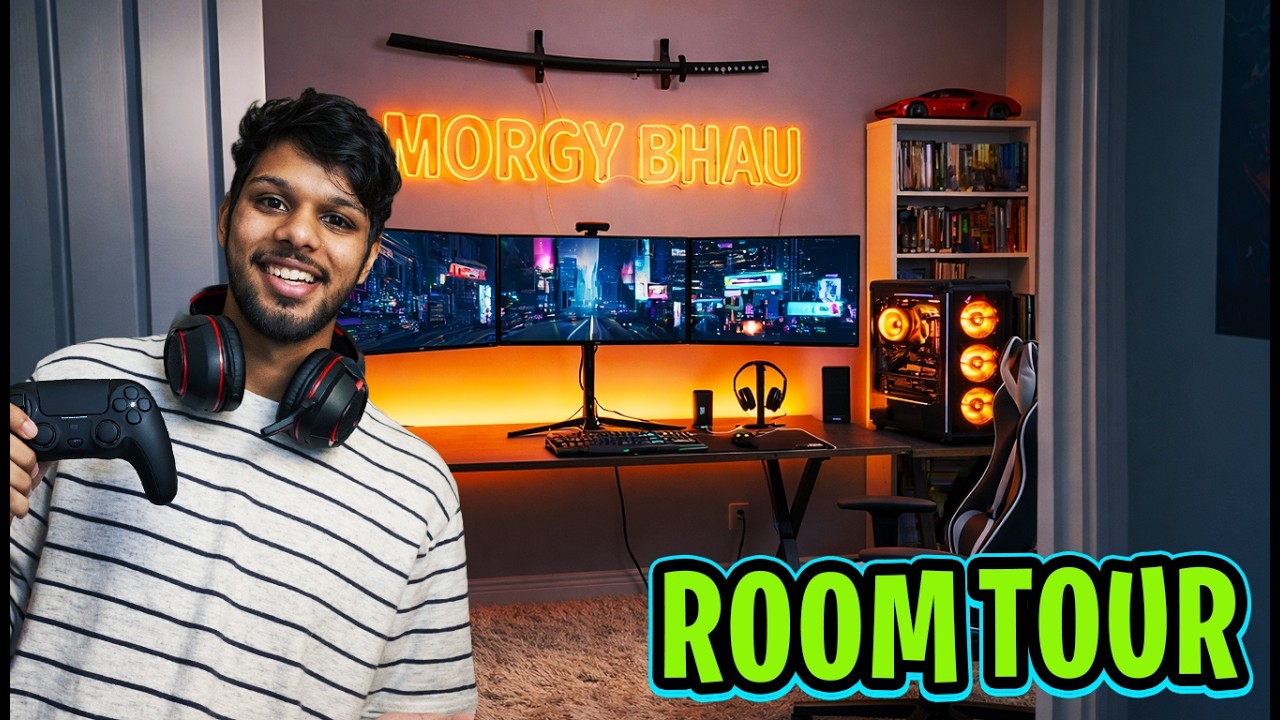 I Turned My BASIC ROOM Into a GAMING ROOM🎮🔥| Shifting Vlog
