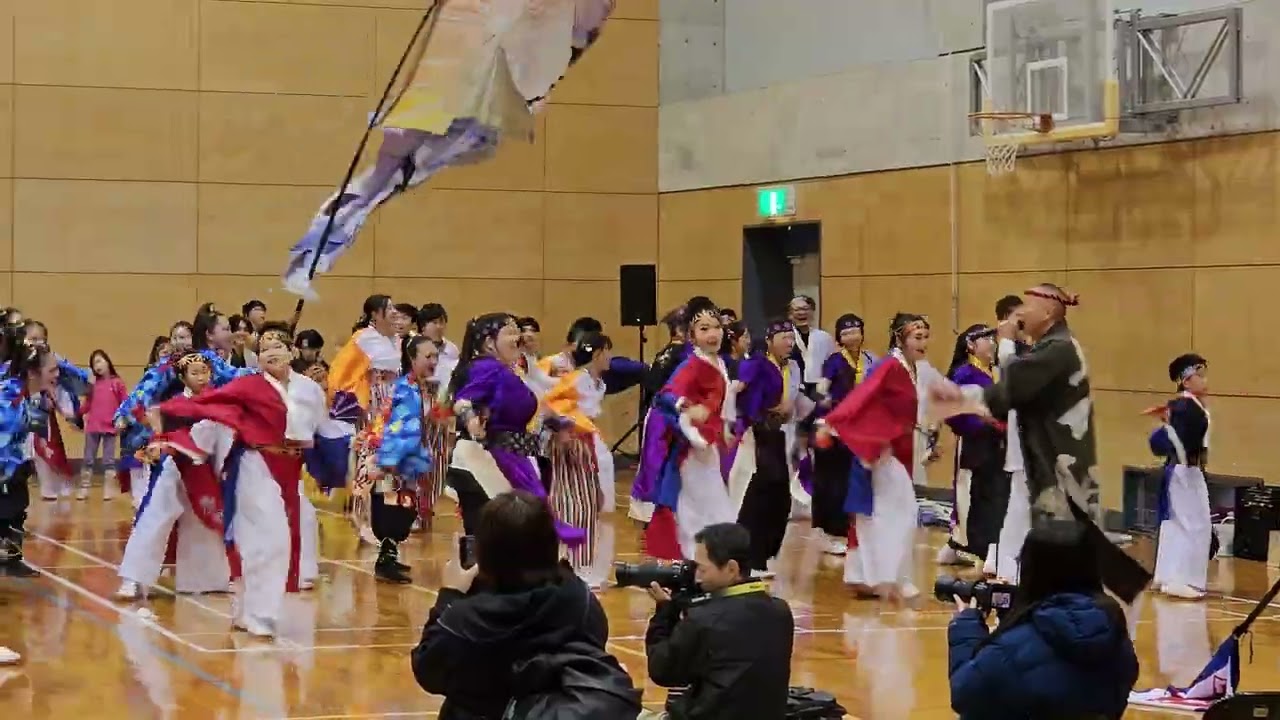 よさこい演舞交流会2025 総踊り さぁさみんなでどっこいしょ(2カメラ)[2160p(4K) 60fps]