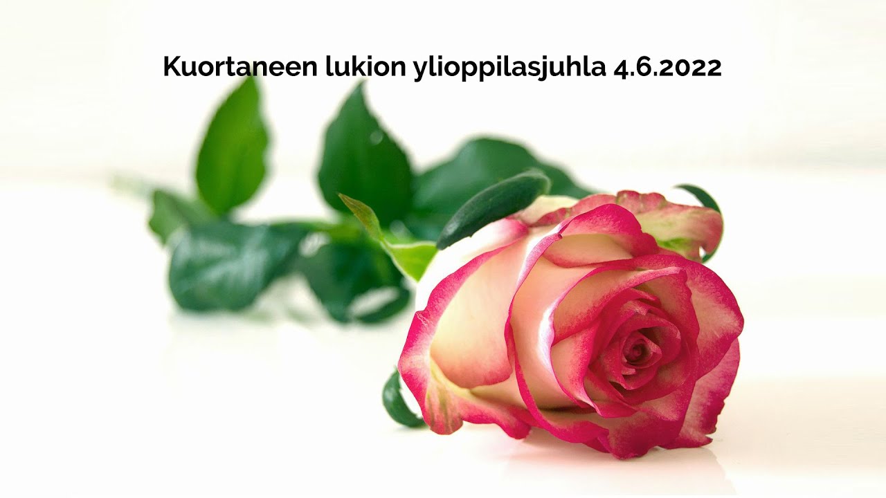 Kuortaneen lukion ylioppilasjuhla 4.6.2022