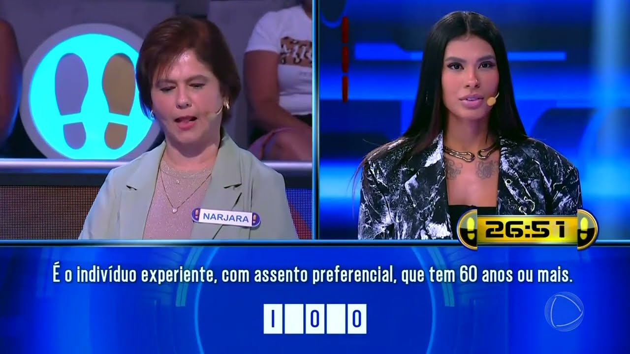 ACERTE OU CAIA: Pocah perde duelo disputado com Narjara e sai da liderança