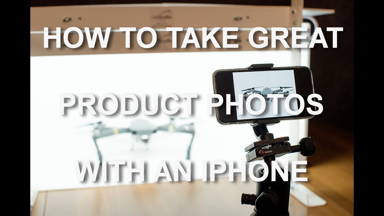 How to Take Amazing Product Photos with your iPhone on an All-White Background