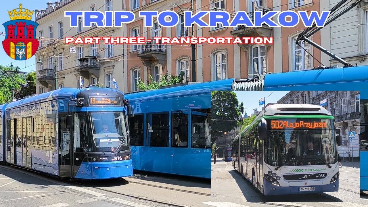 Trip to Krakow - part 3 - city transportation 🇵🇱