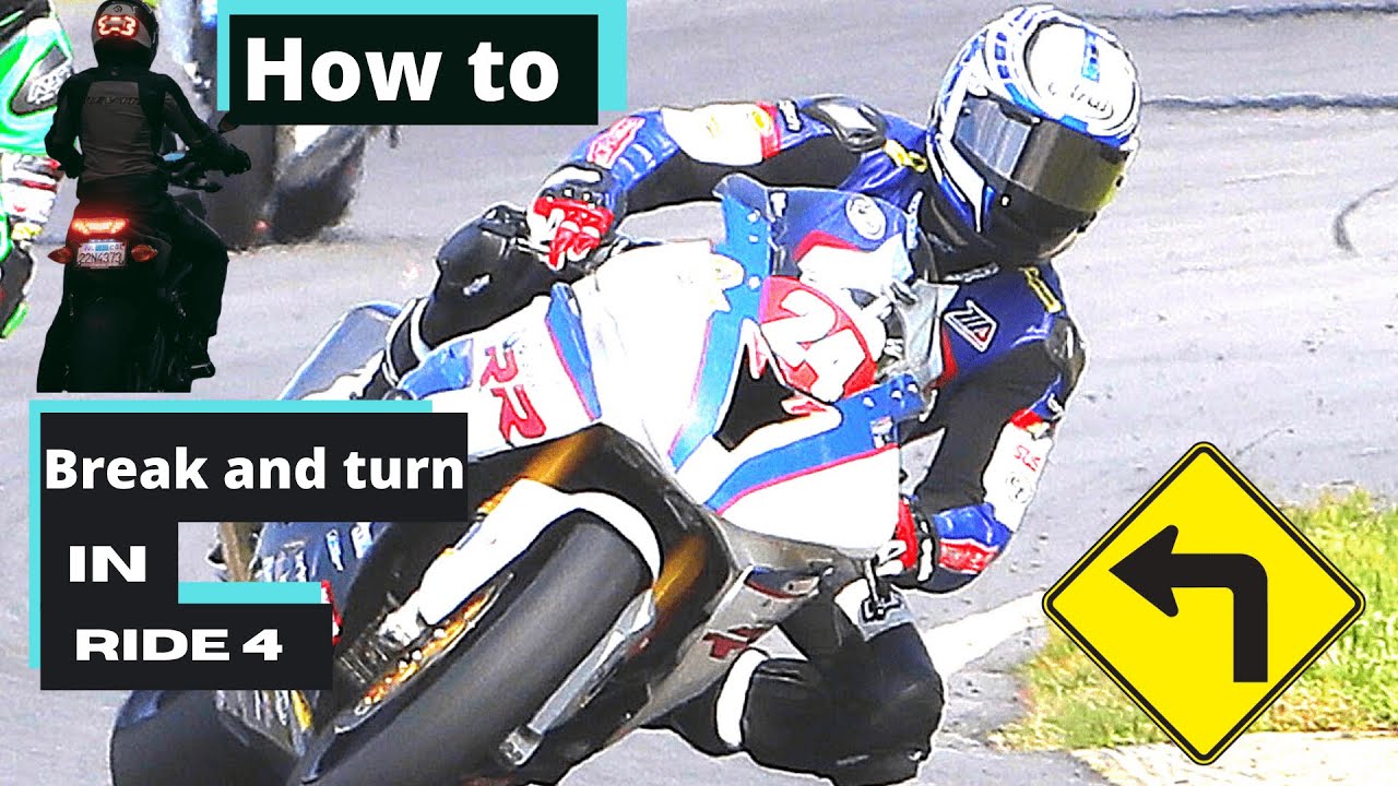 How to *turn and brake* in Ride 4