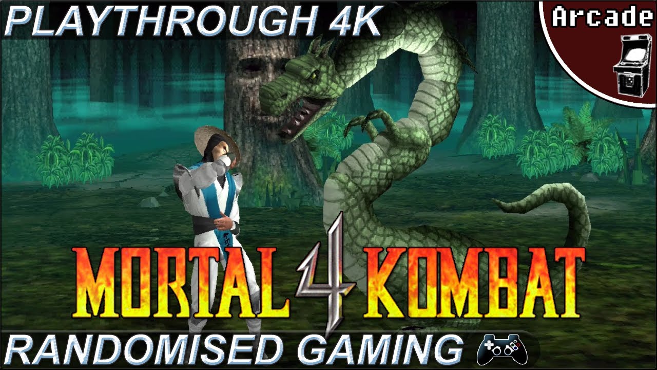 Mortal Kombat Legacy Kollection, Mortal Kombat 4 Arcade Liu Kang 1CC [4K UHD]