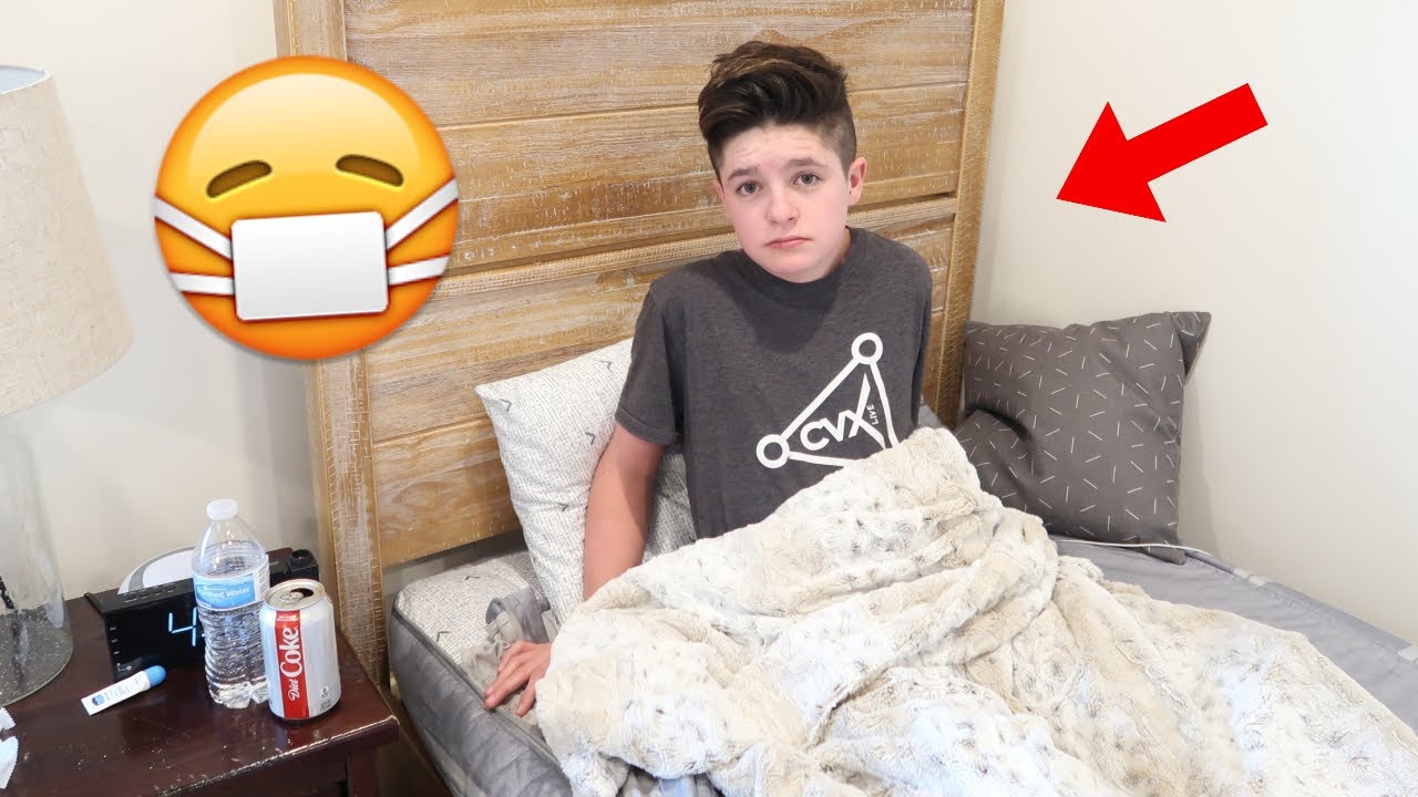 Sick at school! Had to get checked out!