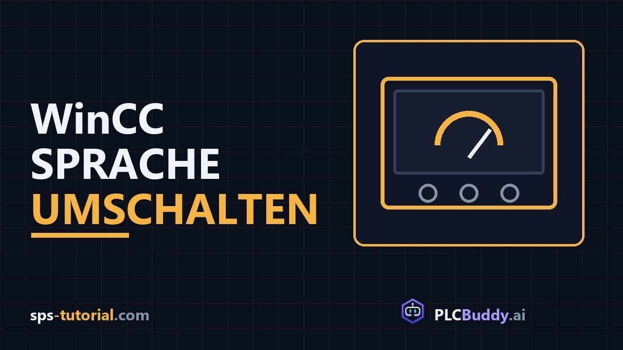 Sprachumschaltung und Sprache per Script auslesen TIA Portal WinCC - SPS Tutorial Deutsch