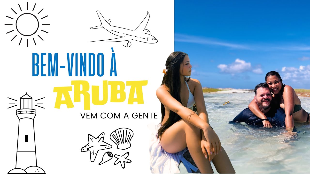 Entre perrengues e pôr do sol: nossa família descobre Aruba.                                       