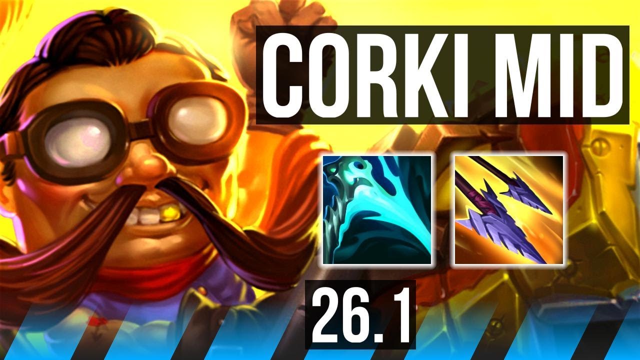 CORKI vs IRELIA (MID) | Hail Of Blades | NA Master | 26.1