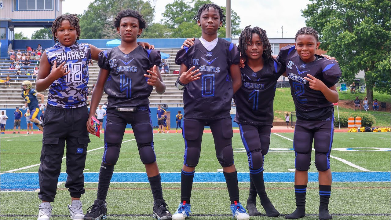 NC Youth Football (10U): QC Sharks Vs. Junior Huskies Highlights ~ 6/7/25.