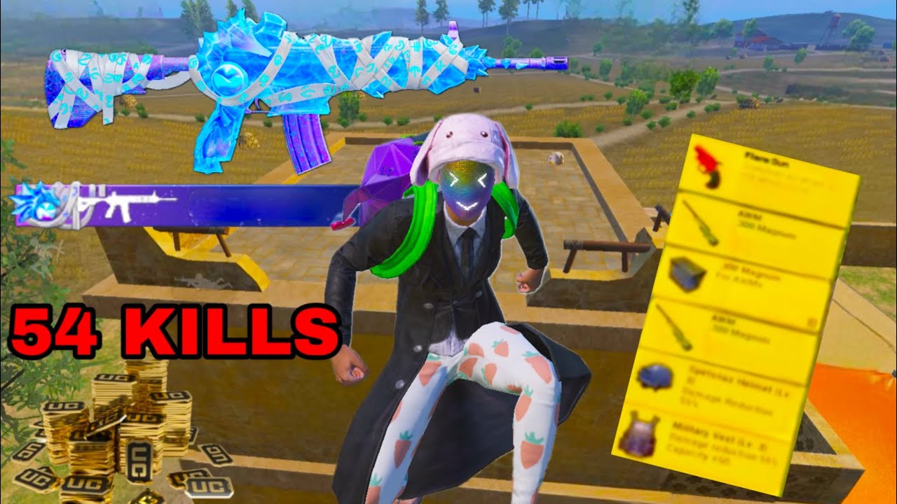 54  KILL 🤩Best Loot GAMEPLAY agressive FULL FİGHT 🤩💥 