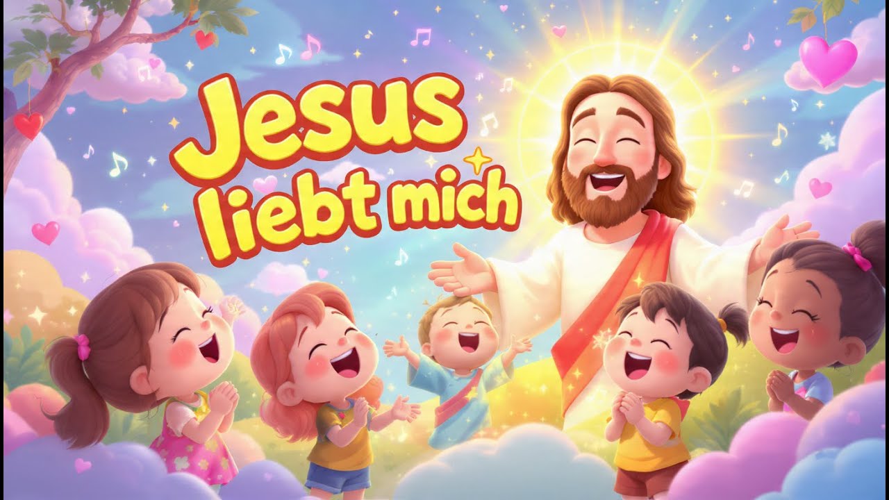 Jesus Liebt Mich Jeden Tag 💛 | Fr&ouml;hliches Christliches Kinderlied | Deutsch