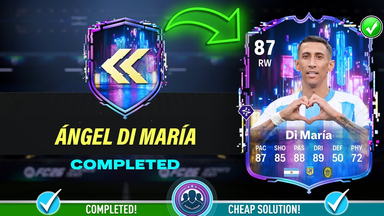 87 Flashback Angel Di Maria SBC Solution - Cheap Solution & Tips - FC 26