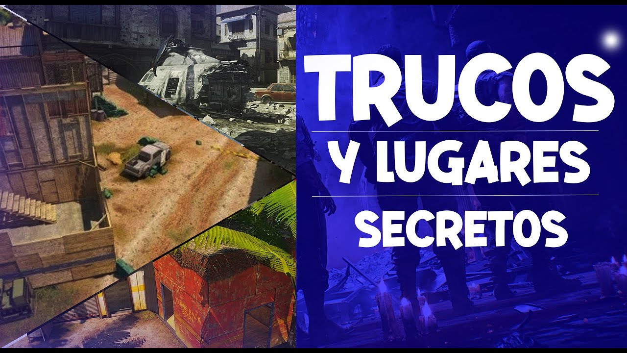 MEJORES ESCONDITES  EN CAZA DE ACCESORIOS COD MOBILE