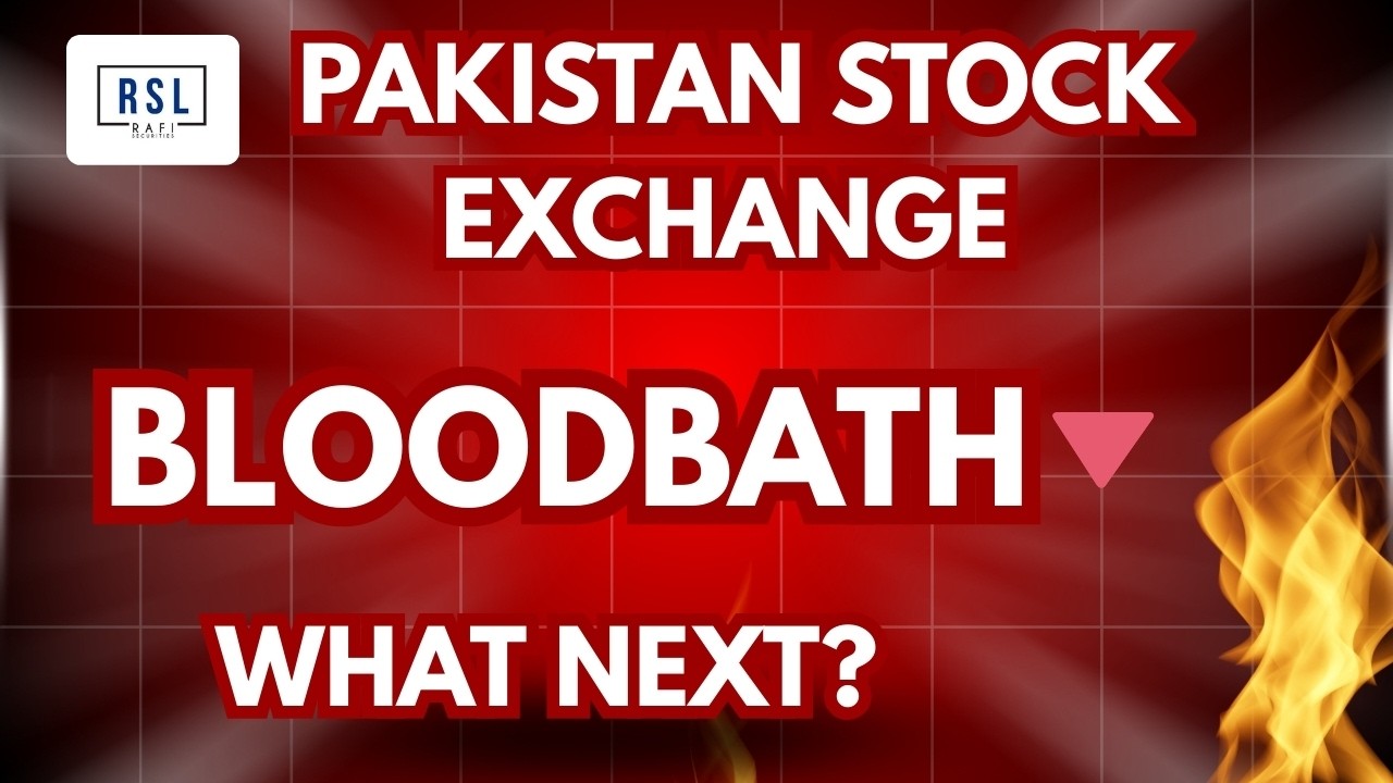 # KSE100 Index Analysis | Bloodbath in the Market 🔻 | At What Level Will the Market Rebound?
