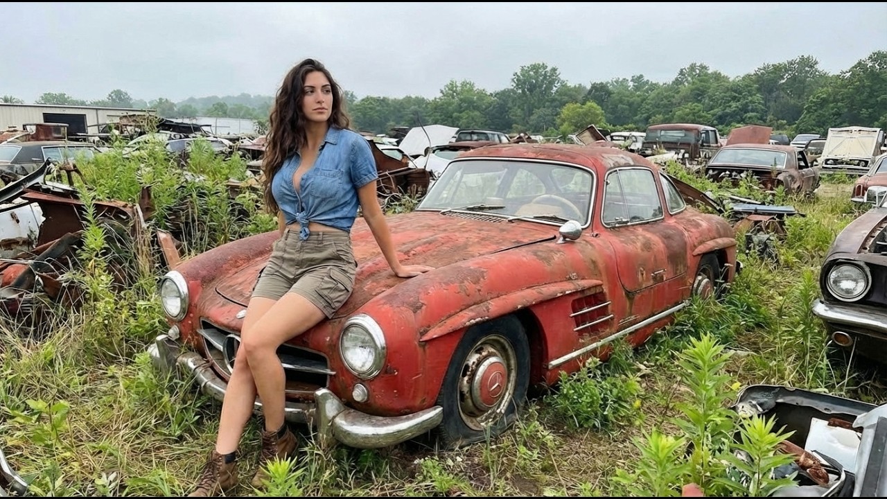 Restoring an Abandoned 1955 Mercedes-Benz 300SL Gullwing | Relaxing ASMR Rebuild