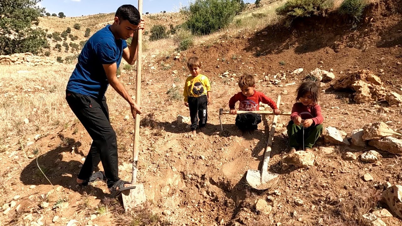 Nomadic Life: Building a Field Toilet in the Mountains 🏞️