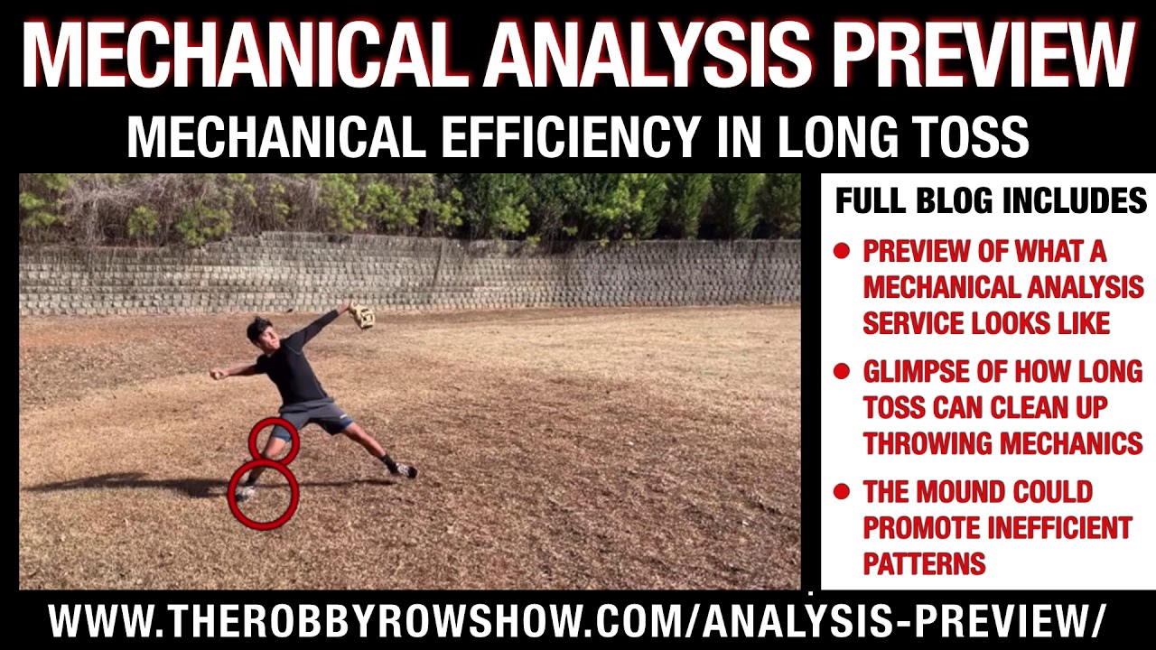 Robby Rowland - Analysis Preview - Mechanical Efficiency in Long Toss
