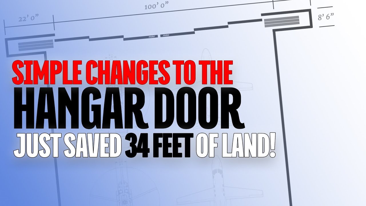 Floating Hangar Doors are helping MROs and FBOs save land space