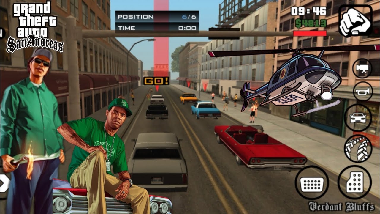 gta san andreas car race mission 😱 xwasimplay game 😝 #gta 
