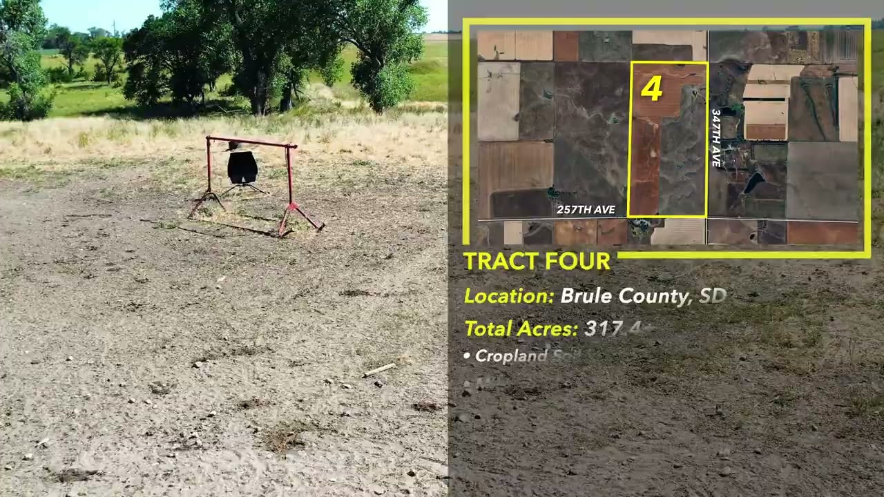866.82± Brule County, SD Land Auction