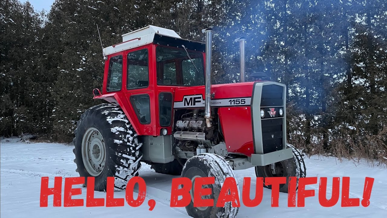 Massey 1155 наконец-то покрашен!