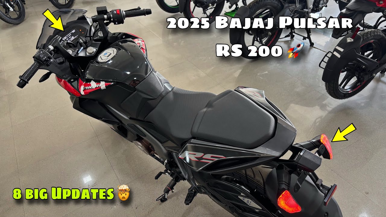 2025 New Updates Bajaj Pulsar RS 200 : Detailed Review🔥 | On Road Price & Features ✅