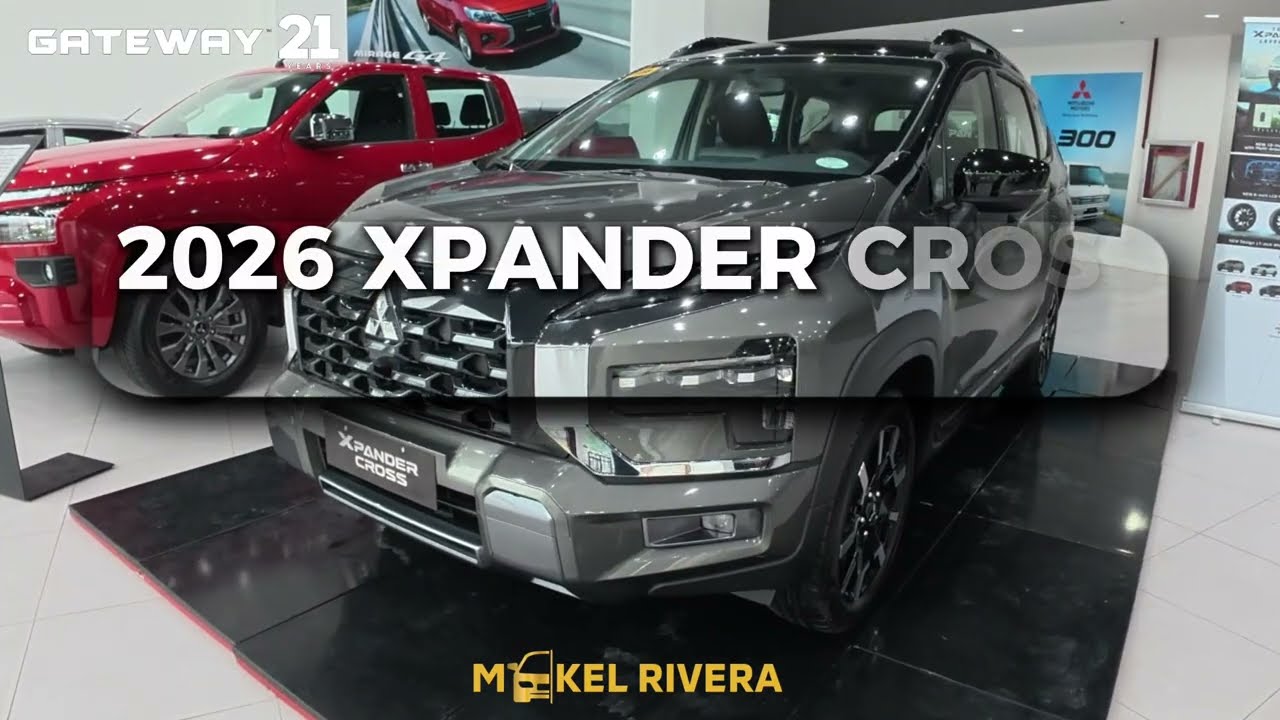 Чем выделяется Xpander Cross 2026 года в двухцветном цвете Green Bronze Metallic — визуальный обз...