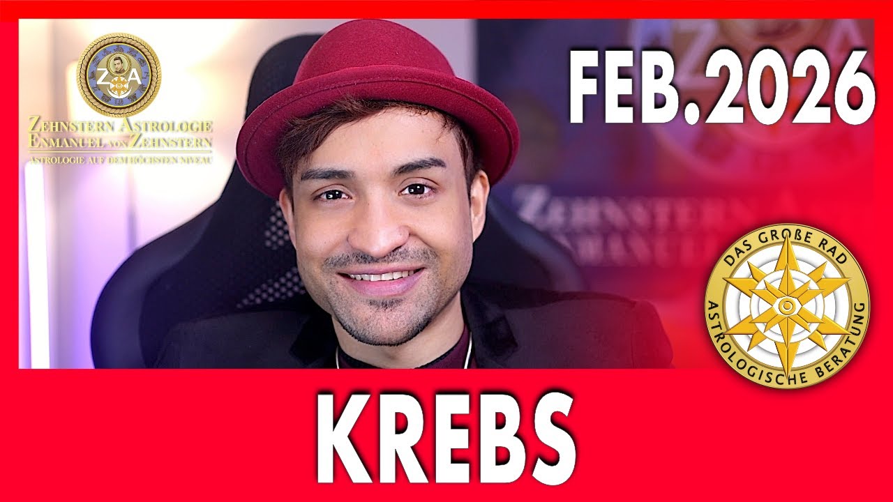 KREBS & KREBS ASZENDENT FEBRUAR 2026 MONATSHOROSKOP | ZEHNSTERN ASTROLOGIE