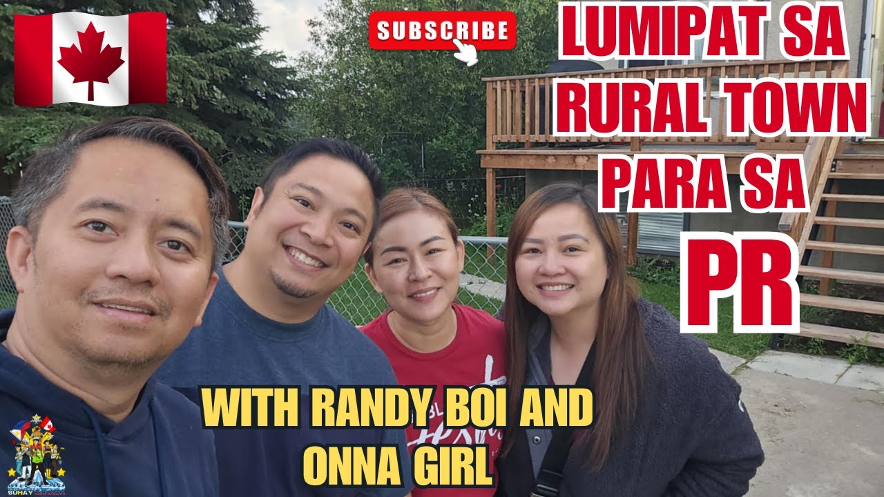 LIPAT SA SMALL TOWN PARA SA PR | W/ RANDY BOI | BUHAY CANADA