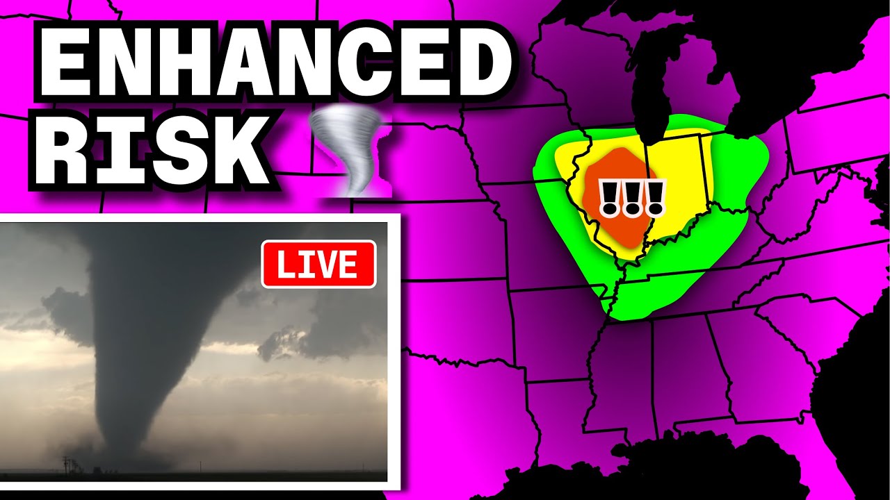 TORNADO CHASE - Indiana + Chicago + Indy, HEADS UP!