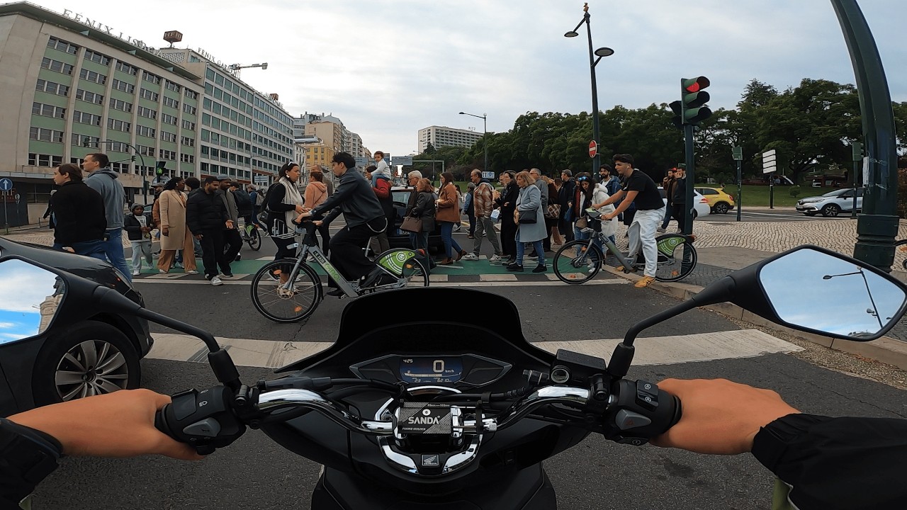 I gave up on going to my final destination; the streets were blocked