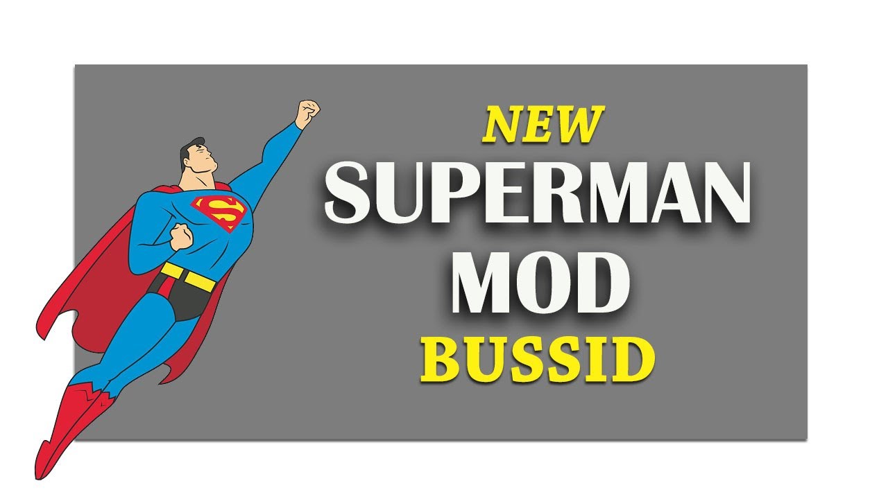NEW SUPERMAN MOD | Bus Simulator Indonesia | HariVids