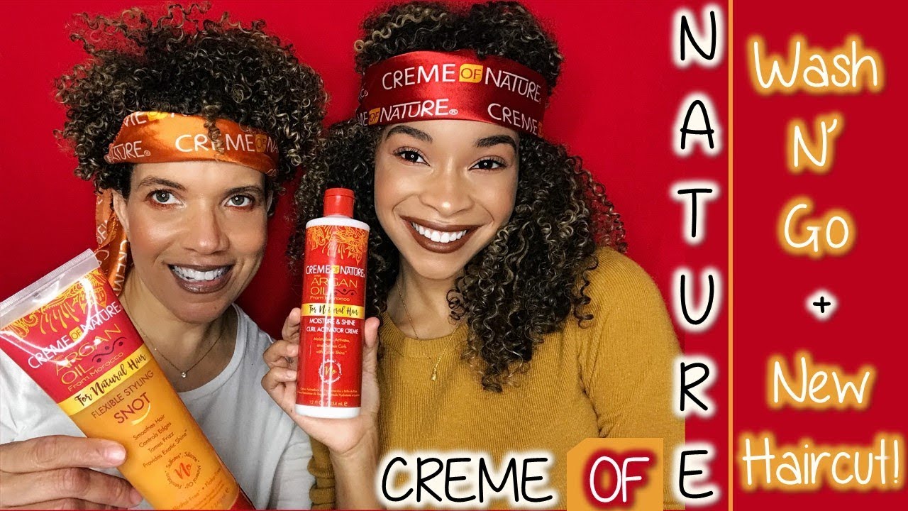Creme of Nature Wash N' Go + New Hair Cuts!