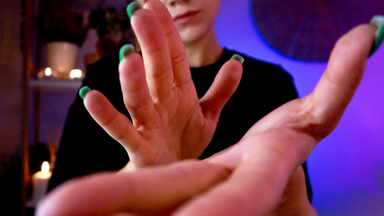100% Relaxing ASMR Slow Hand Movements No Talking for Sleep | Mouth Sounds