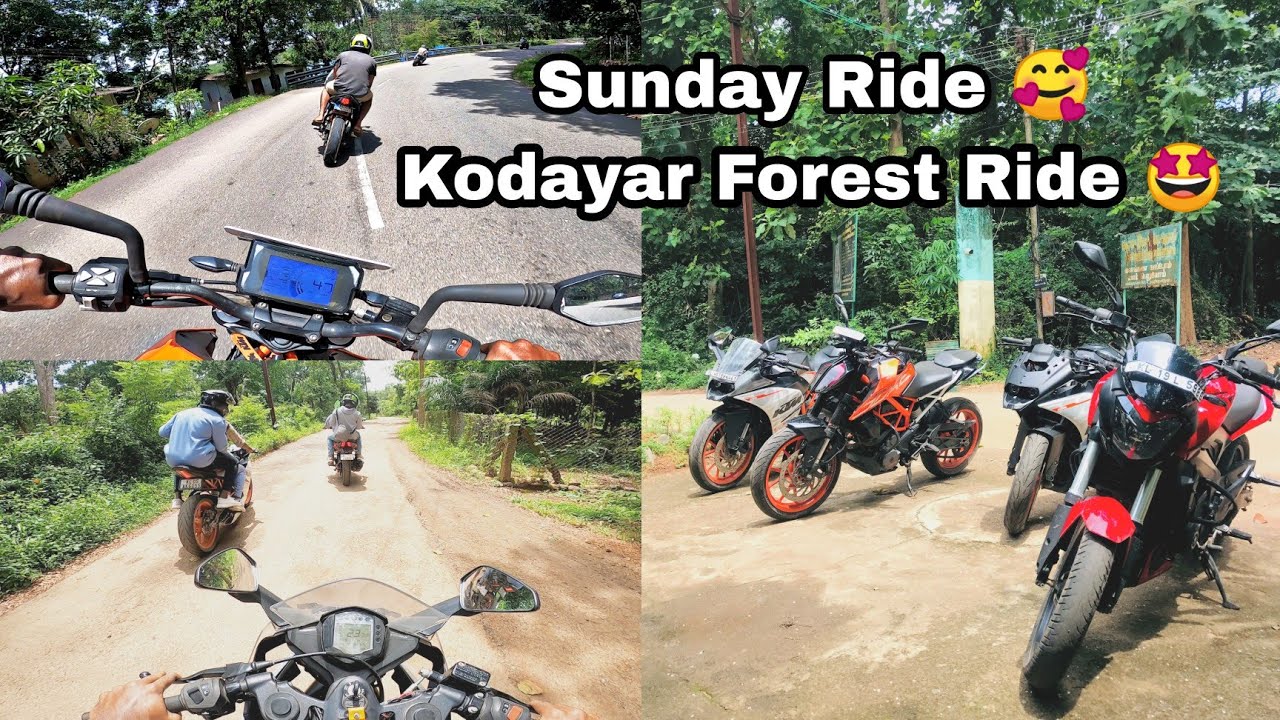 Sunday Ride 🥰 || Kodayar Forest Ride 🤩 || Squad