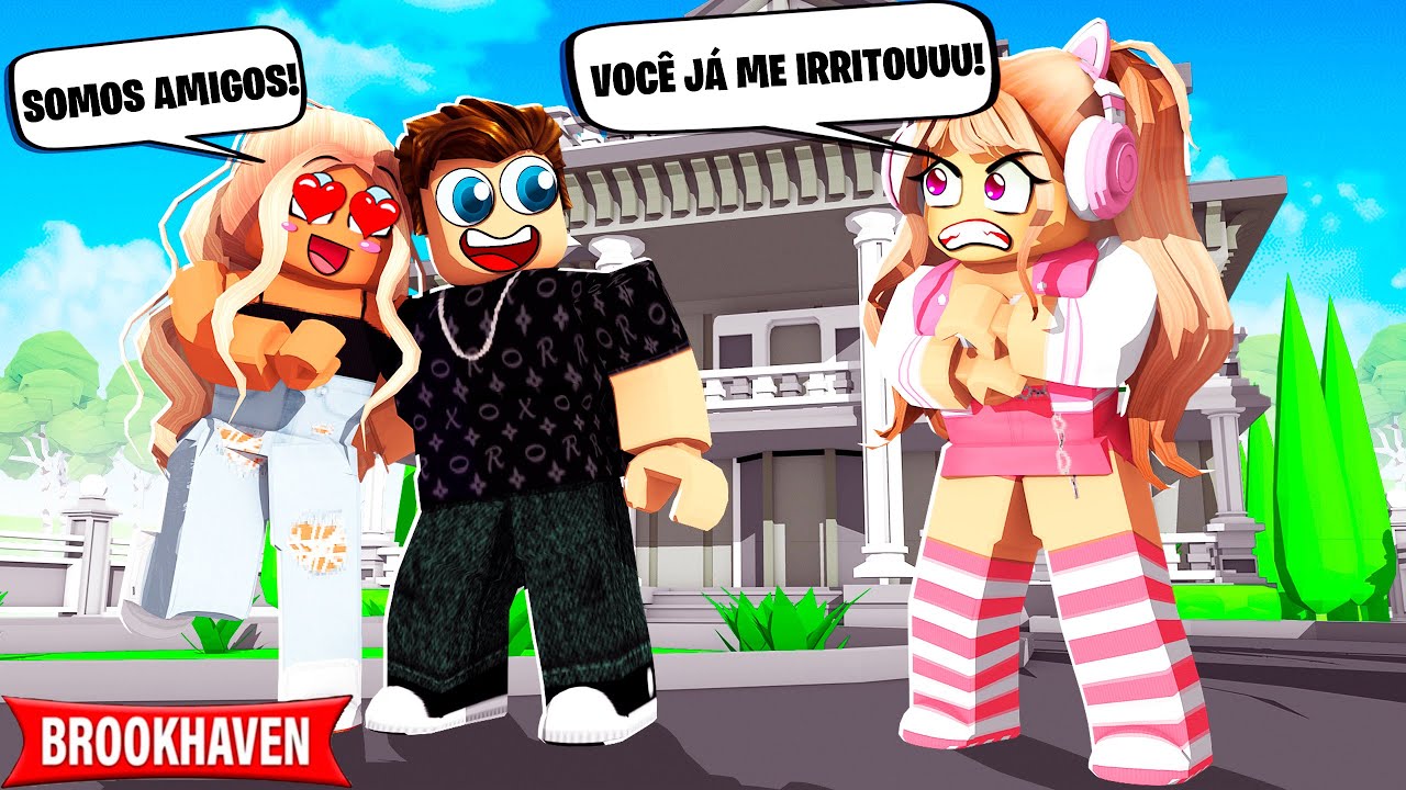 IRRITEI A VICKOBABY por 24 HORAS e ela CHOROU no BROOKHAVEN! - ROBLOX - Feat: @vick.barbosa