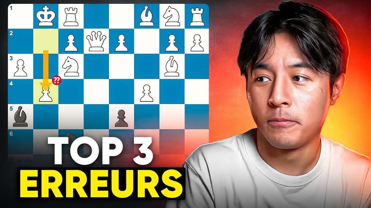 Les 3 erreurs à corriger à 700 Elo aux échecs (Speedrun 682 à 697 Elo)